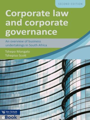 cover image of Corporate Law and Corporate Governance